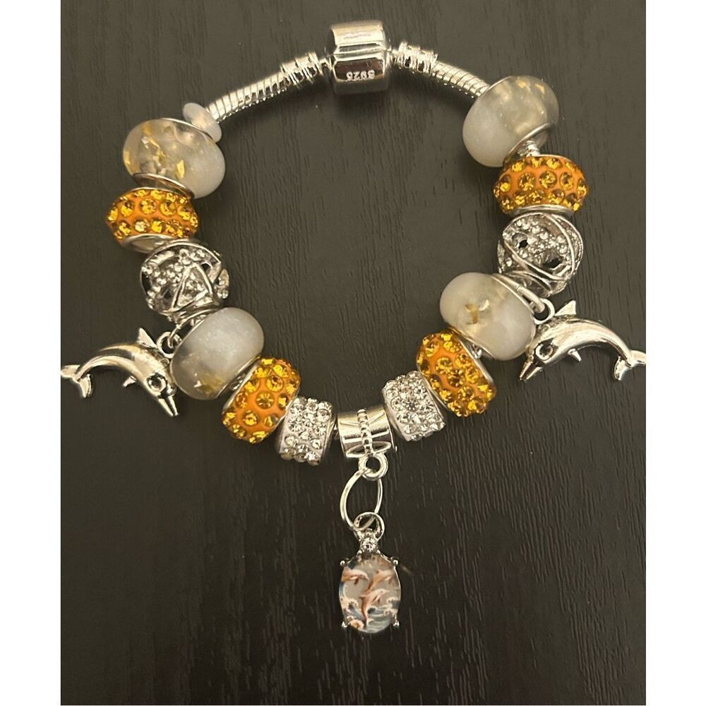 Dolphin Charm Bracelet